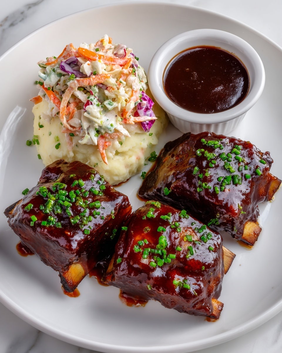 Carolina Mustard BBQ Sauce Instant Pot Beef Short Ribs Recipe 5 Carolina Mustard BBQ Sauce Instant Pot Beef Short Ribs Recipe - Recipe Image