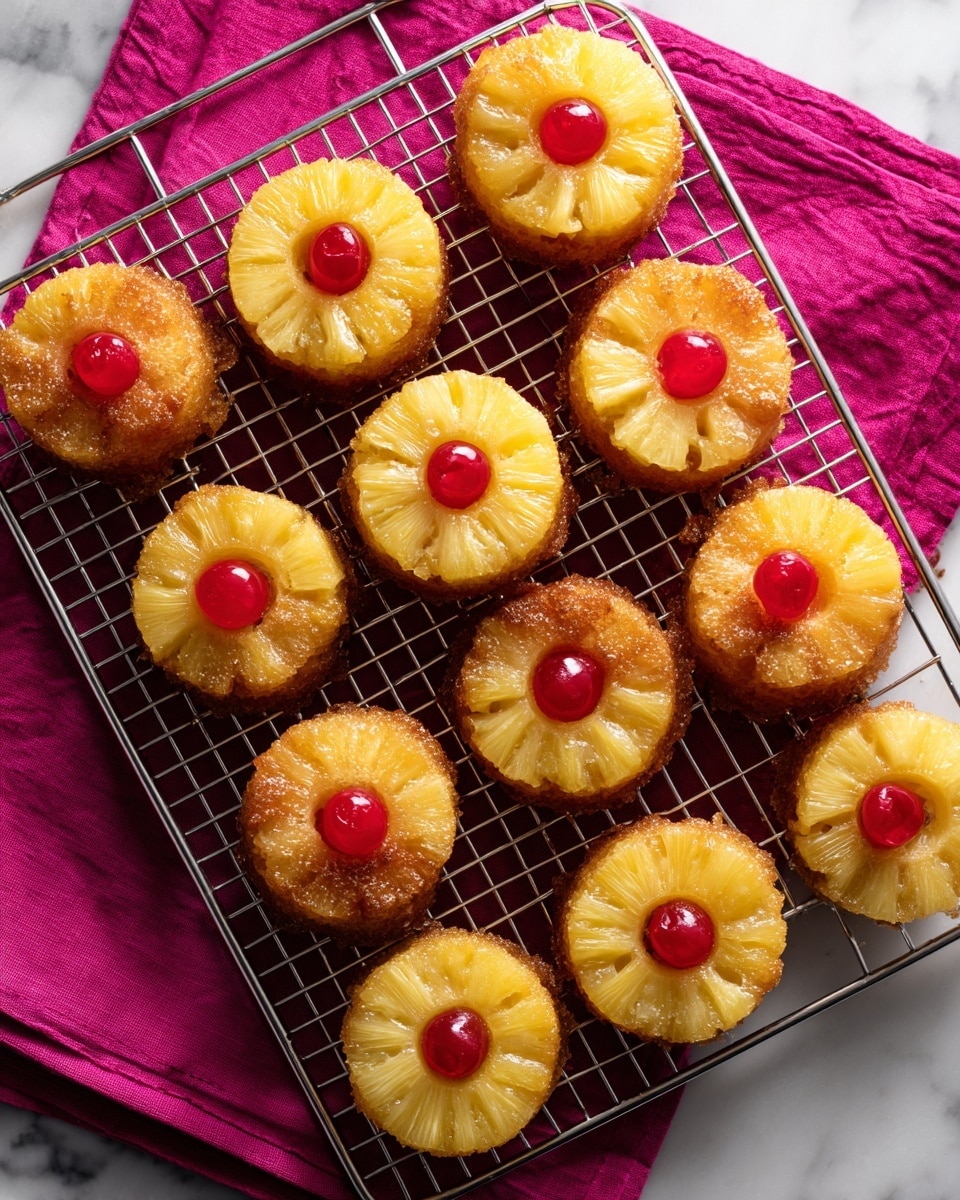 Pineapple Upside-Down Cupcakes Recipe 5 Pineapple Upside-Down Cupcakes Recipe - Recipe Image