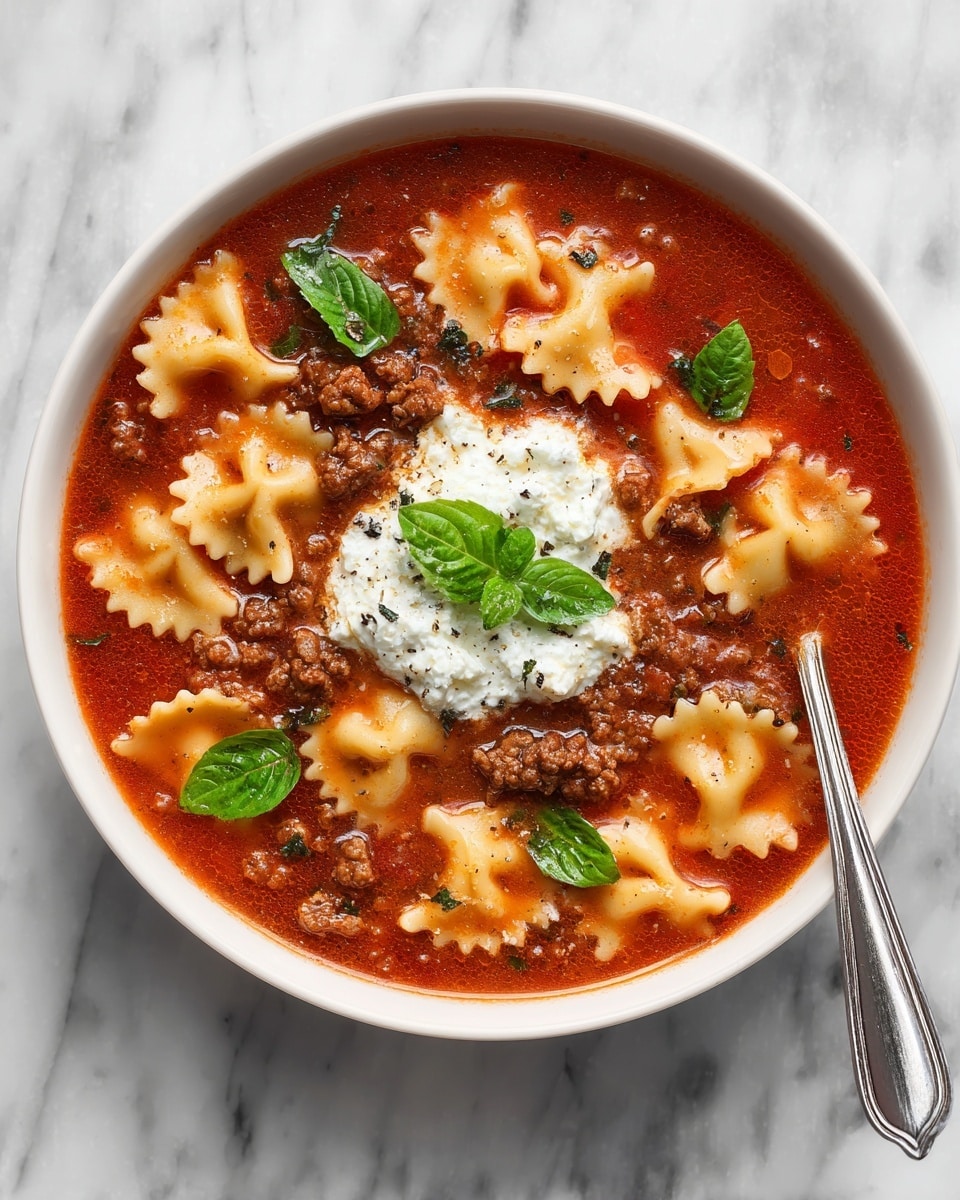 Lasagna Soup Recipe 5 Lasagna Soup Recipe - Recipe Image