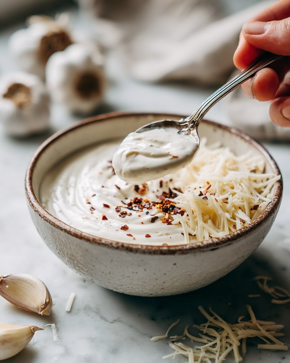 White Garlic Pizza Sauce Recipe 5 White Garlic Pizza Sauce Recipe - Recipe Image