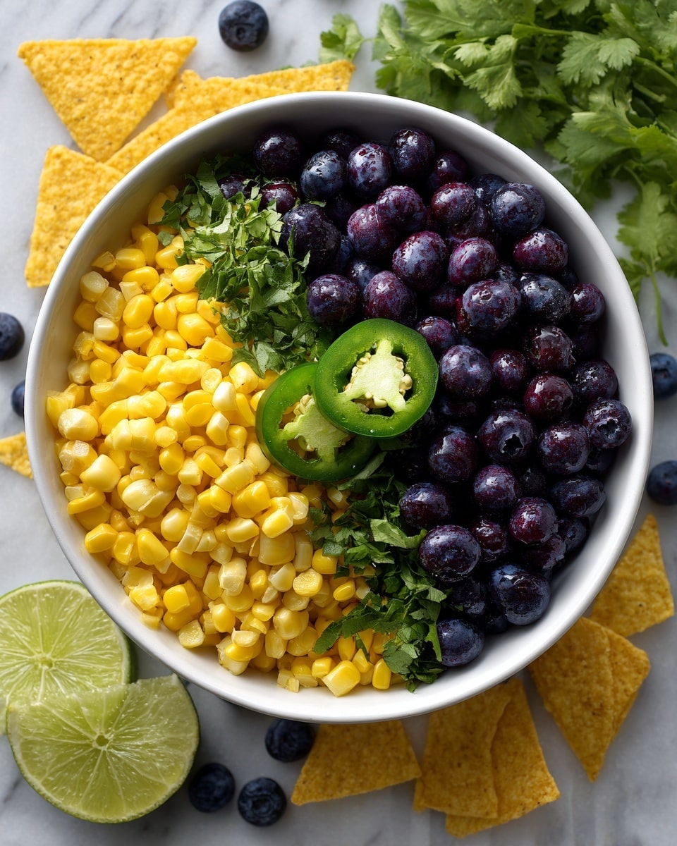 Blueberry Corn Salsa Recipe 5 Blueberry Corn Salsa Recipe - Recipe Image