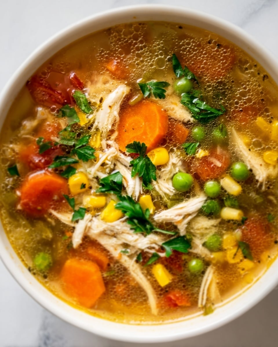 Healthy Chicken Vegetable Soup Recipe 5 Healthy Chicken Vegetable Soup Recipe - Recipe Image