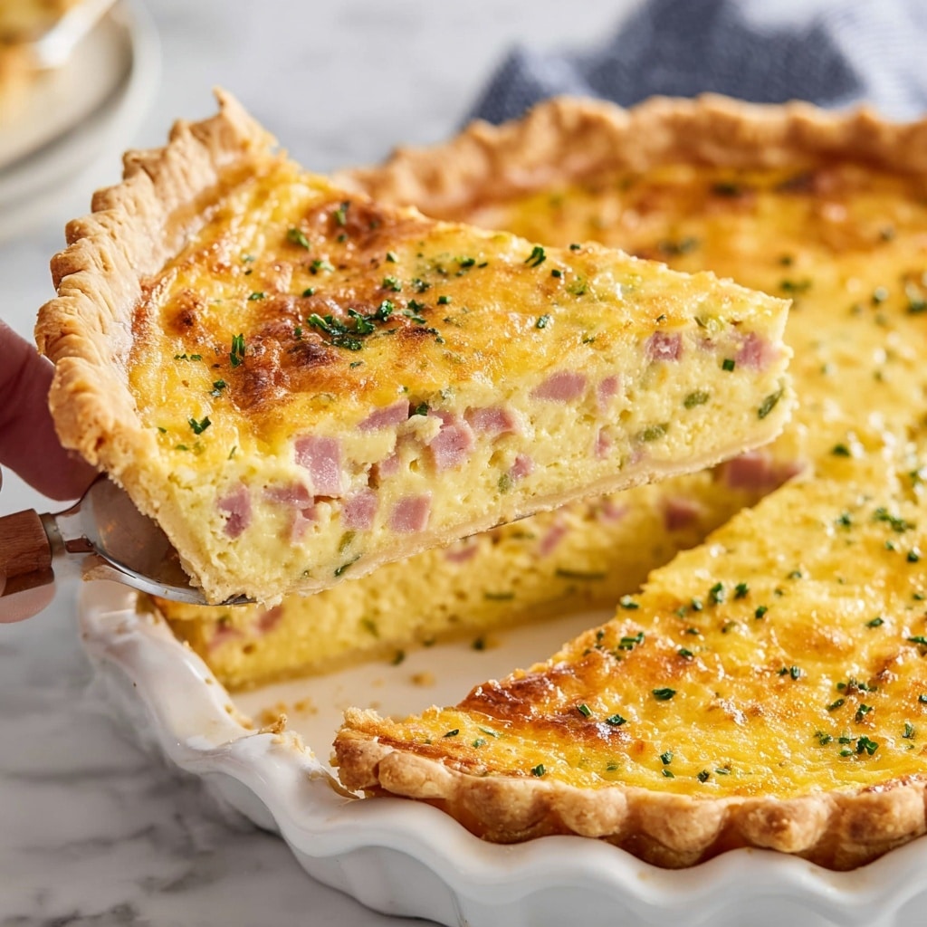 Ham and Cheese Quiche Recipe 5 Ham and Cheese Quiche Recipe - Recipe Image