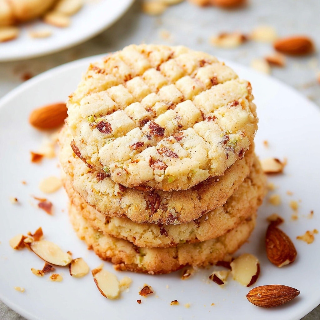 Triple Almond Cookies Recipe 6 Triple Almond Cookies Recipe - Recipe Image