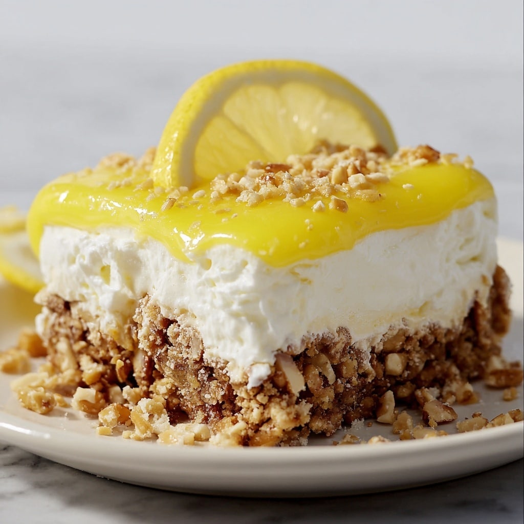 Lemon Pretzel Dessert Recipe 6 Lemon Pretzel Dessert Recipe - Recipe Image
