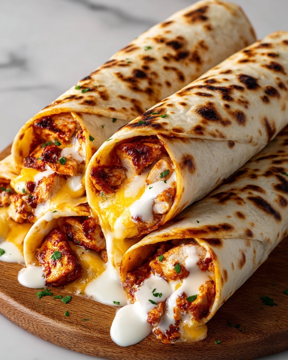 Crispy Air Fryer Hot Chicken Wraps Recipe 6 Crispy Air Fryer Hot Chicken Wraps Recipe - Recipe Image