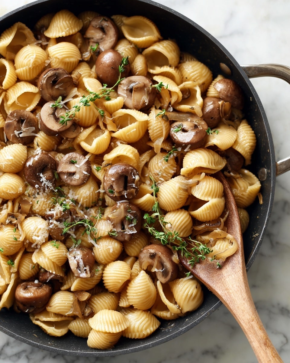 One Pot French Onion Pasta Recipe 6 One Pot French Onion Pasta Recipe - Recipe Image