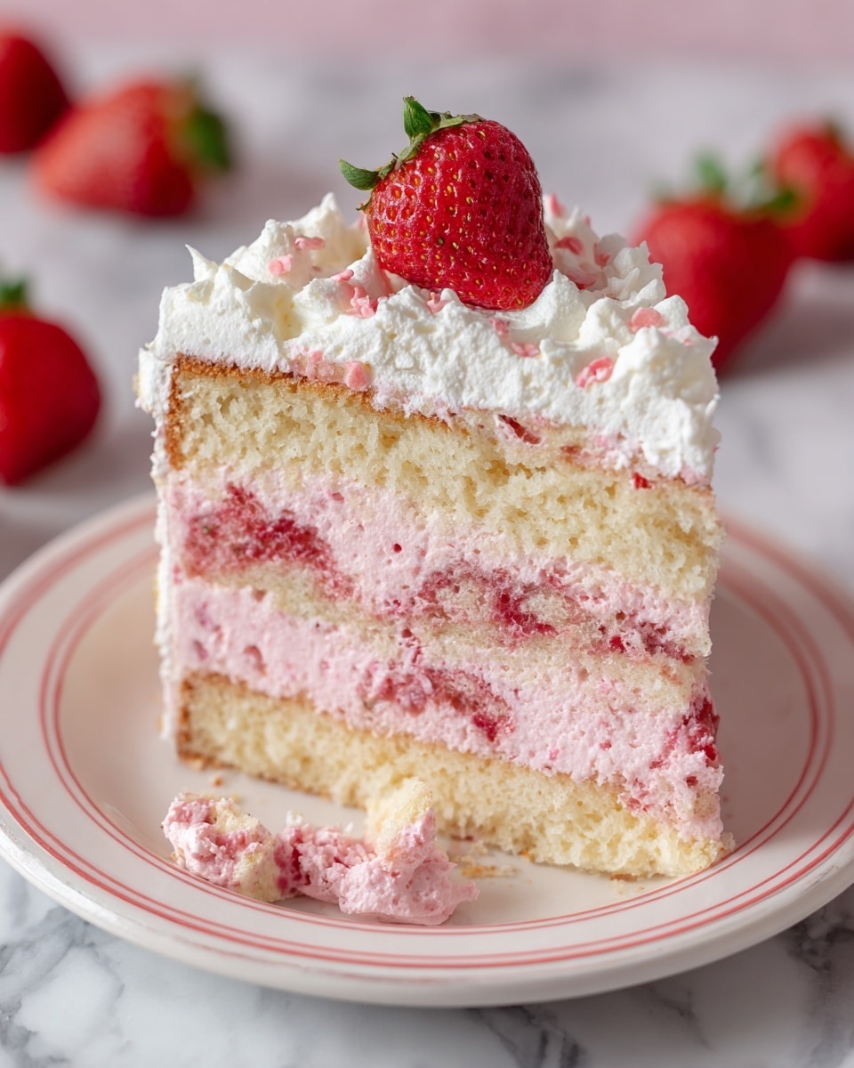 Strawberry Shortcake Swiss Roll Recipe 6 Strawberry Shortcake Swiss Roll Recipe - Recipe Image