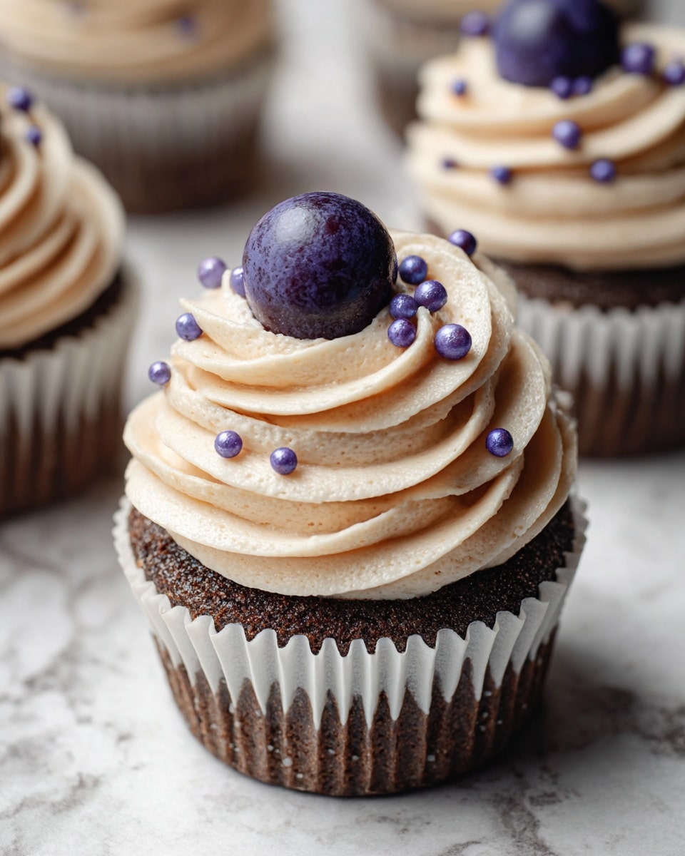 Grape Crush Cupcakes Recipe 6 Grape Crush Cupcakes Recipe - Recipe Image