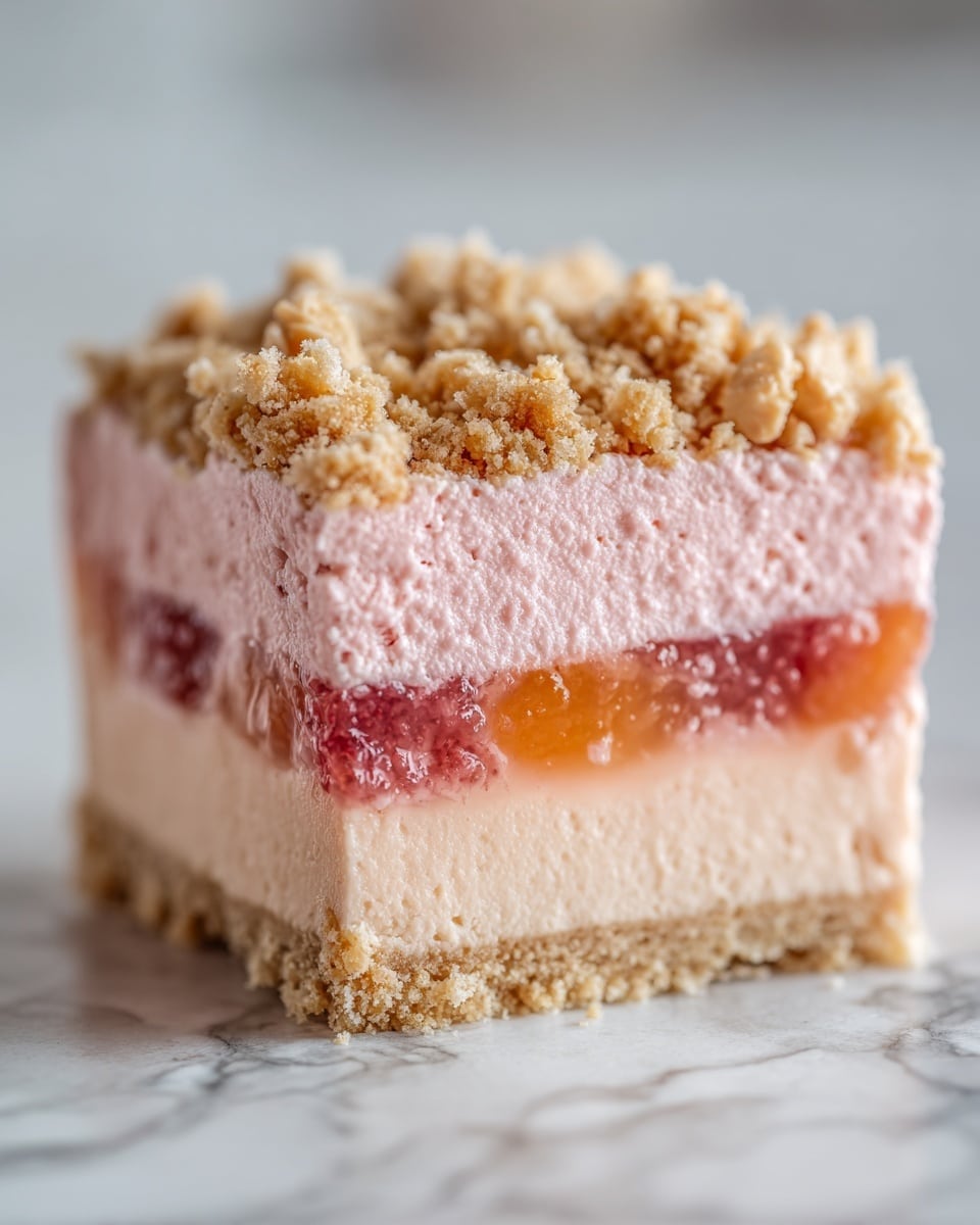 Rhubarb Magic Bars Recipe 6 Rhubarb Magic Bars Recipe - Recipe Image