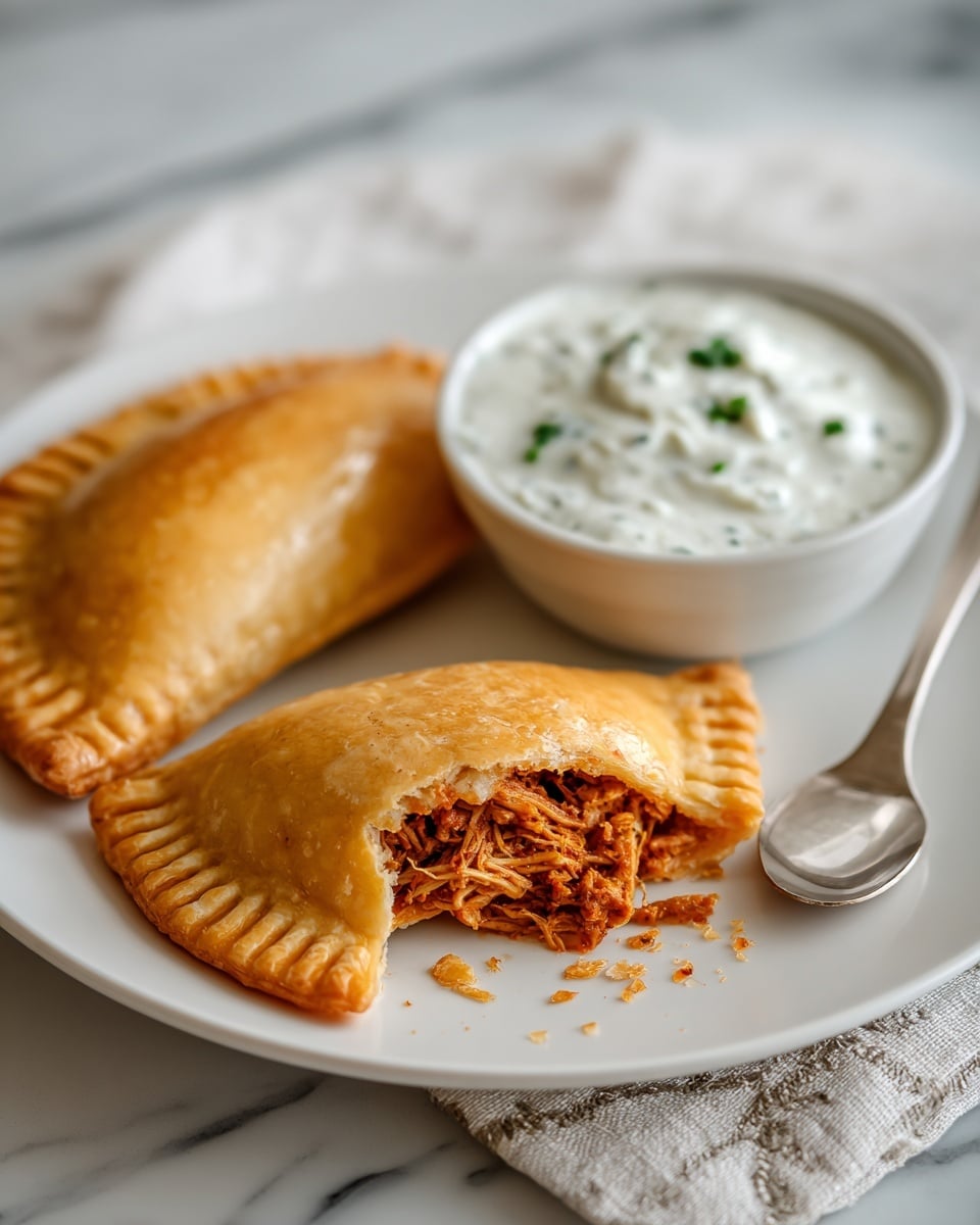 Buffalo Chicken Pastry Bites Recipe 6 Buffalo Chicken Pastry Bites Recipe - Recipe Image