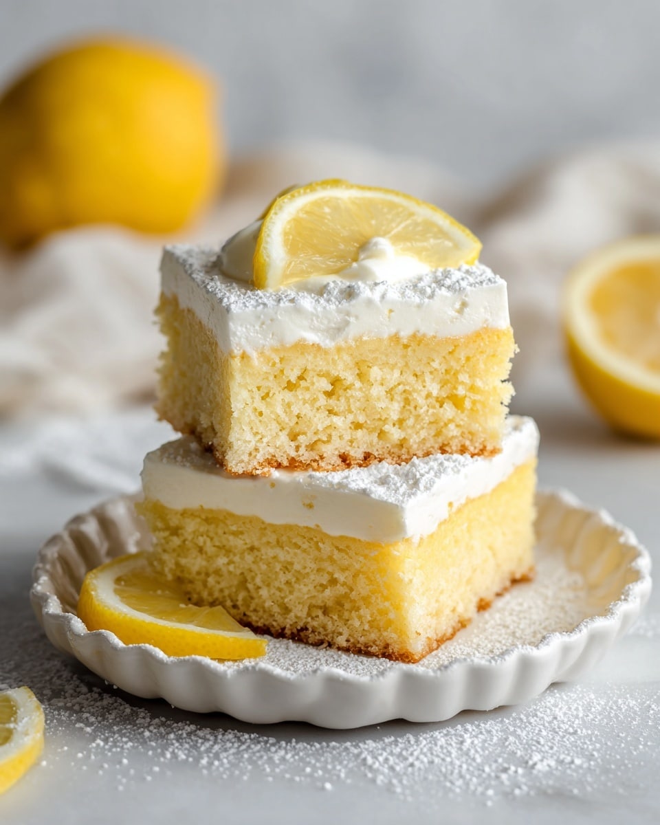 Lemon Gooey Butter Cake Recipe 6 Lemon Gooey Butter Cake Recipe - Recipe Image