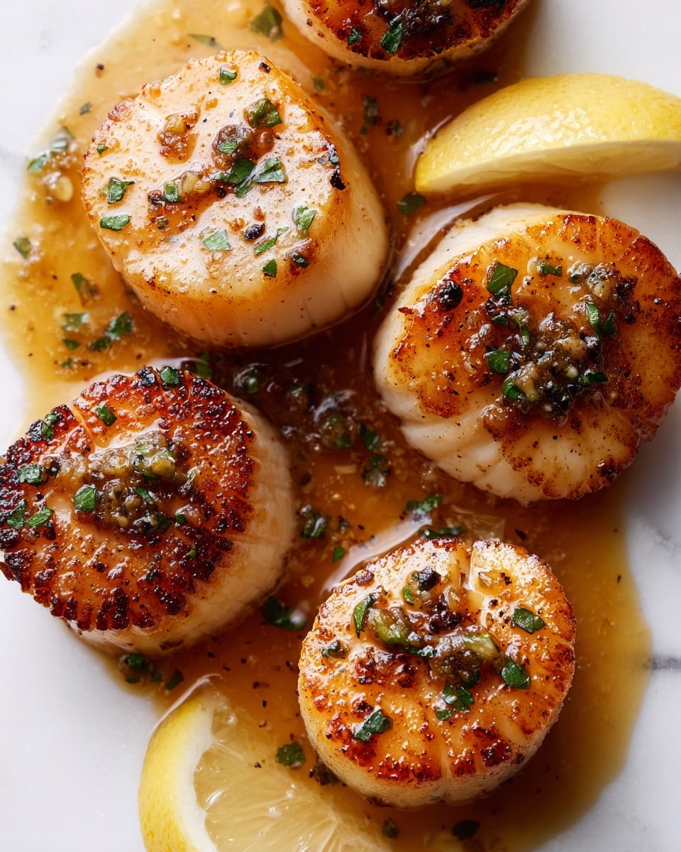 Pan-Seared Scallops Recipe 6 Pan-Seared Scallops Recipe - Recipe Image