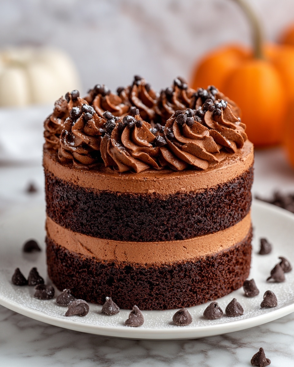 Chocolate Pumpkin Cake Recipe 6 Chocolate Pumpkin Cake Recipe - Recipe Image