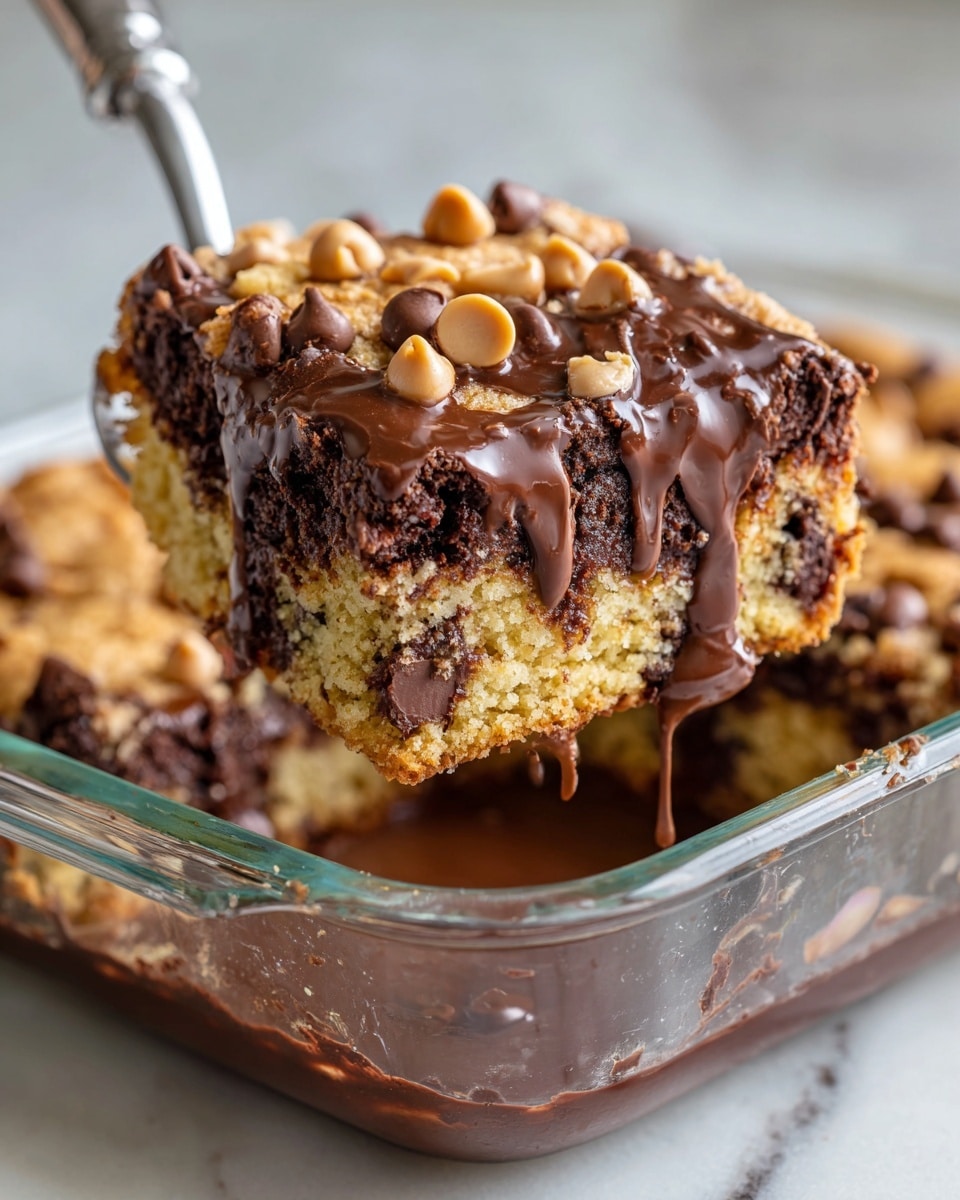 Peanut Butter Cup Dump Cake Recipe 6 Peanut Butter Cup Dump Cake Recipe - Recipe Image
