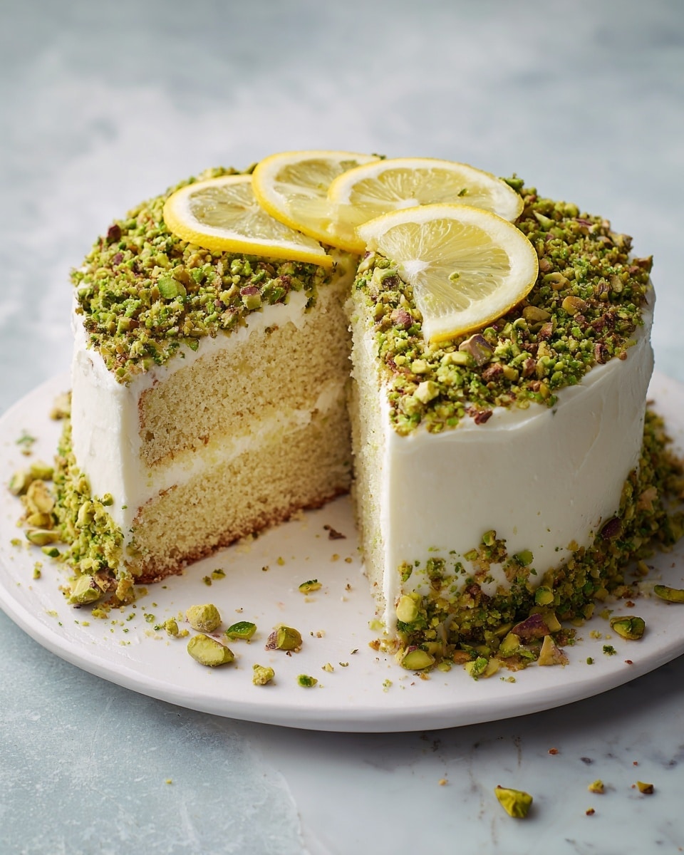 Lemon Pistachio Cake Recipe 6 Lemon Pistachio Cake Recipe - Recipe Image