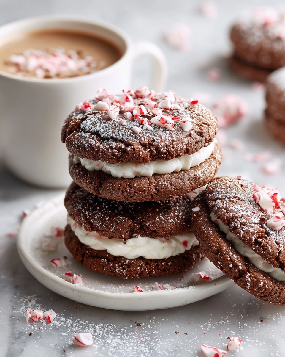 Peppermint Hot Chocolate Cookies Recipe 6 Peppermint Hot Chocolate Cookies Recipe - Recipe Image