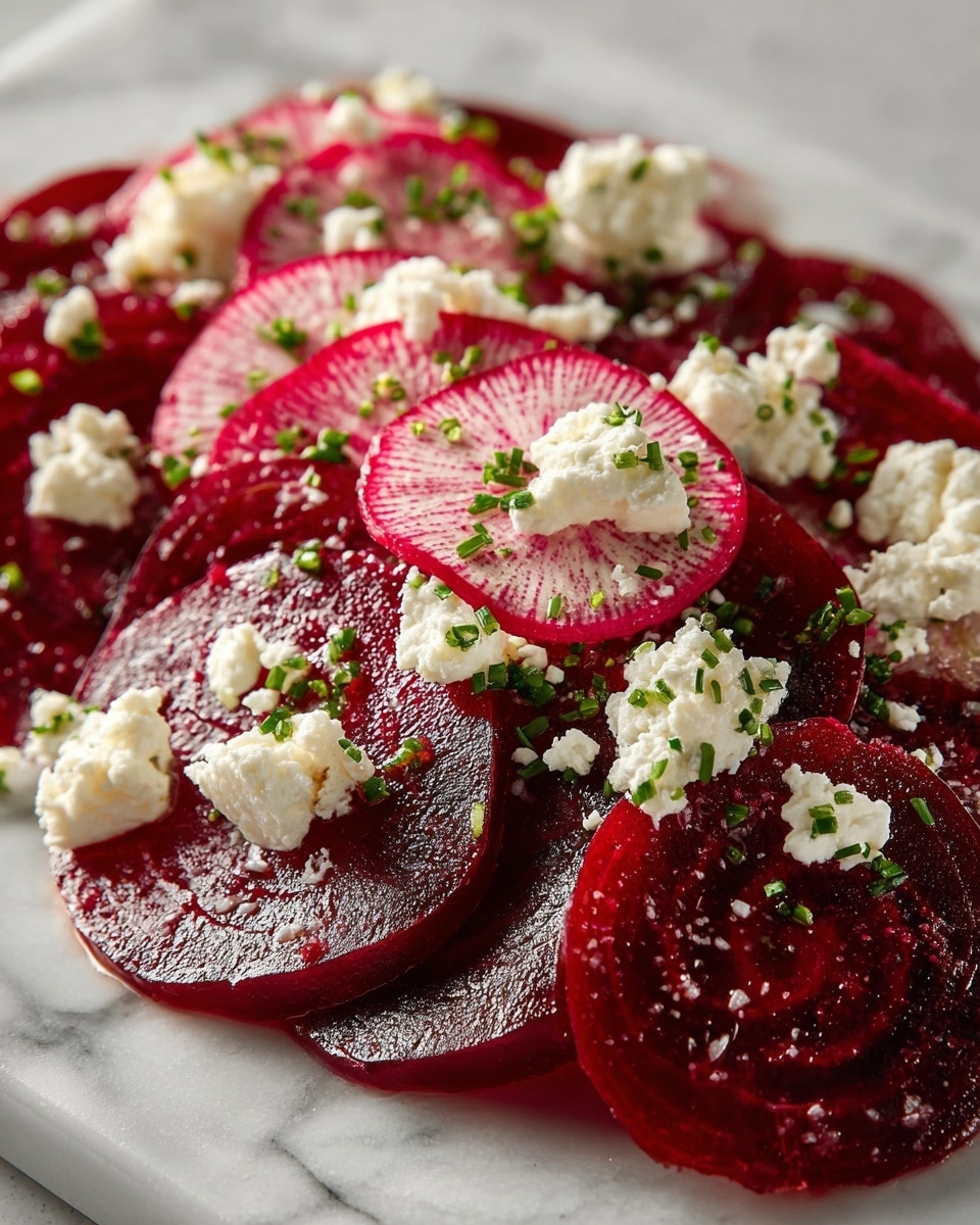 Roasted Beets and Radishes with Goat Cheese Recipe 6 Roasted Beets and Radishes with Goat Cheese Recipe - Recipe Image