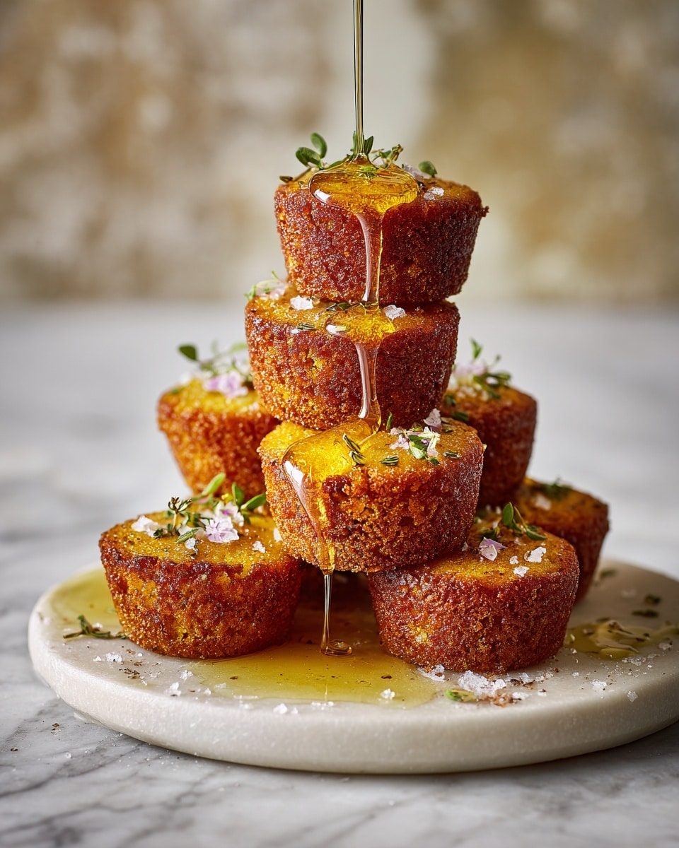 Honey Butter Cornbread Poppers Recipe 6 Honey Butter Cornbread Poppers Recipe - Recipe Image