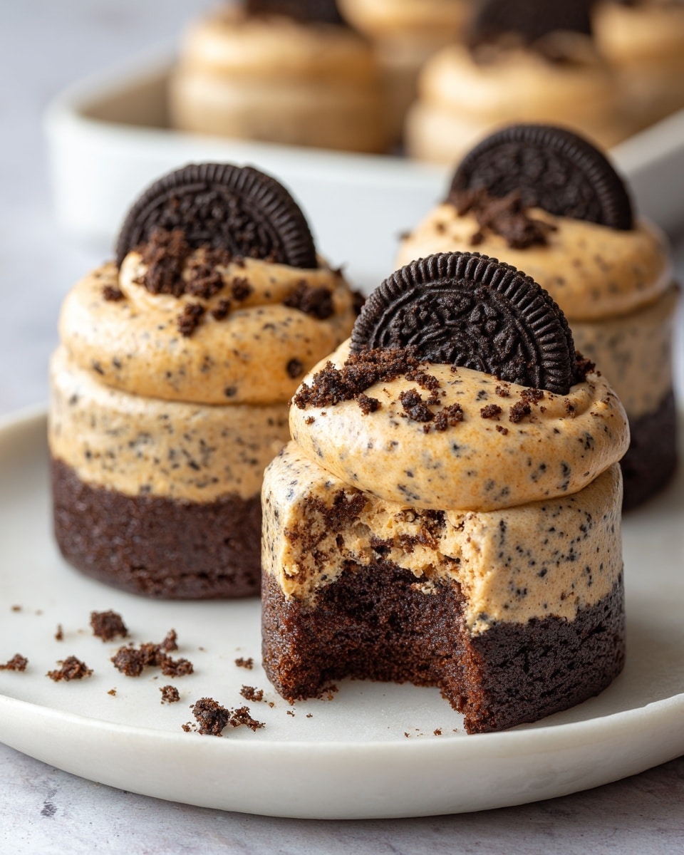 Oreo Cheesecake Cookie Cups Recipe 6 Oreo Cheesecake Cookie Cups Recipe - Recipe Image