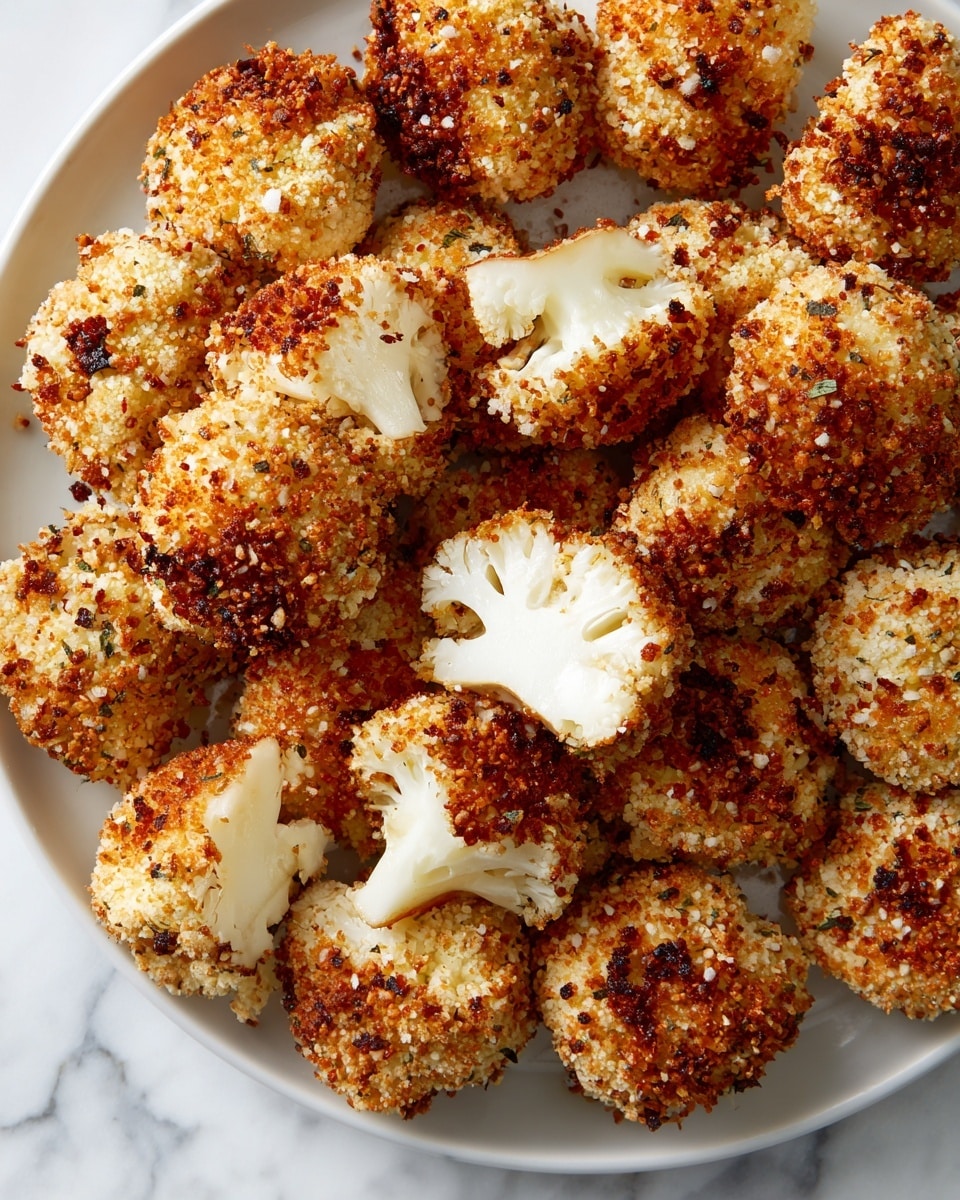 Roasted Parmesan Cauliflower Bites Recipe 6 Roasted Parmesan Cauliflower Bites Recipe - Recipe Image
