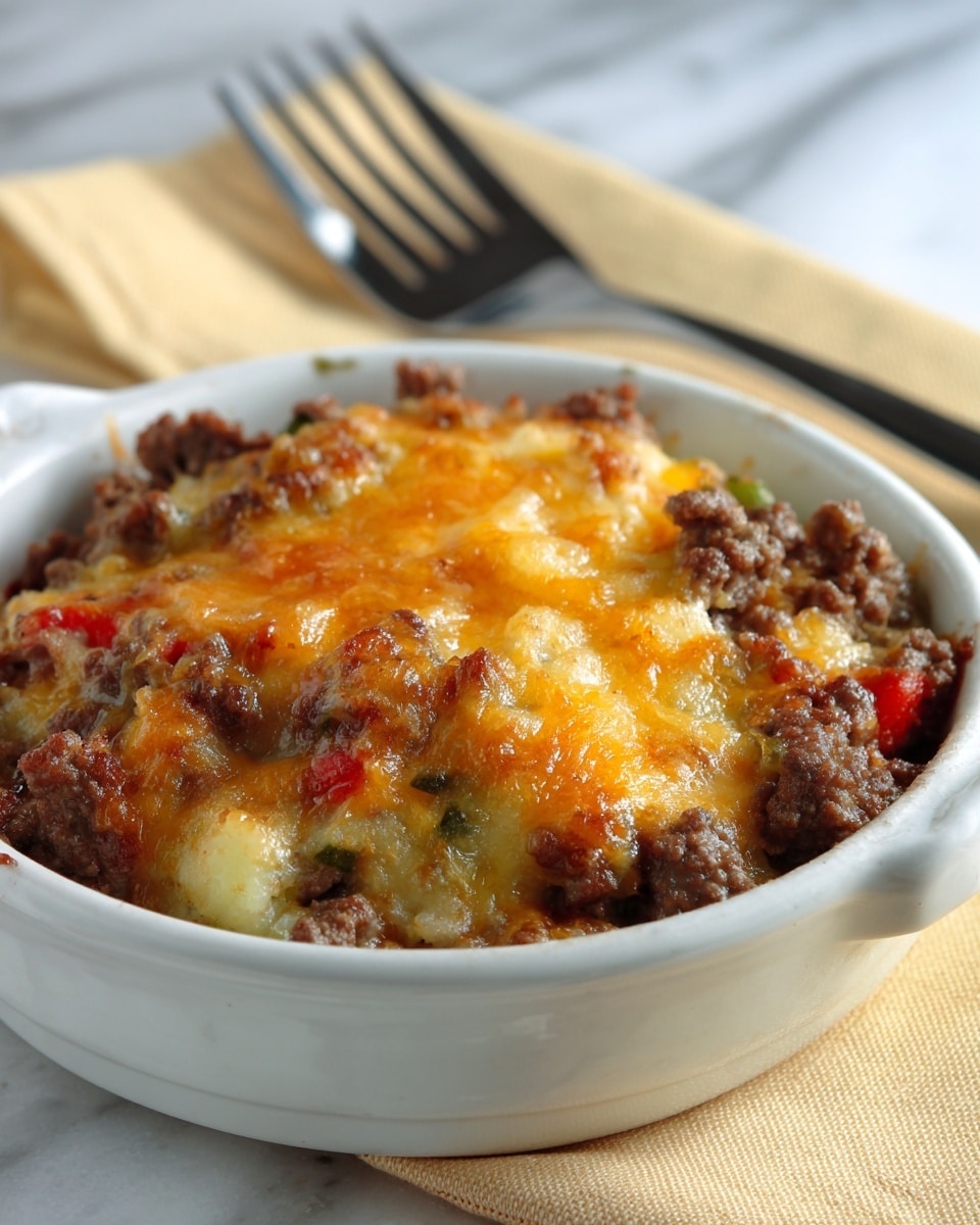 Cheesy Low-Carb Taco Casserole Recipe 6 Cheesy Low-Carb Taco Casserole Recipe - Recipe Image