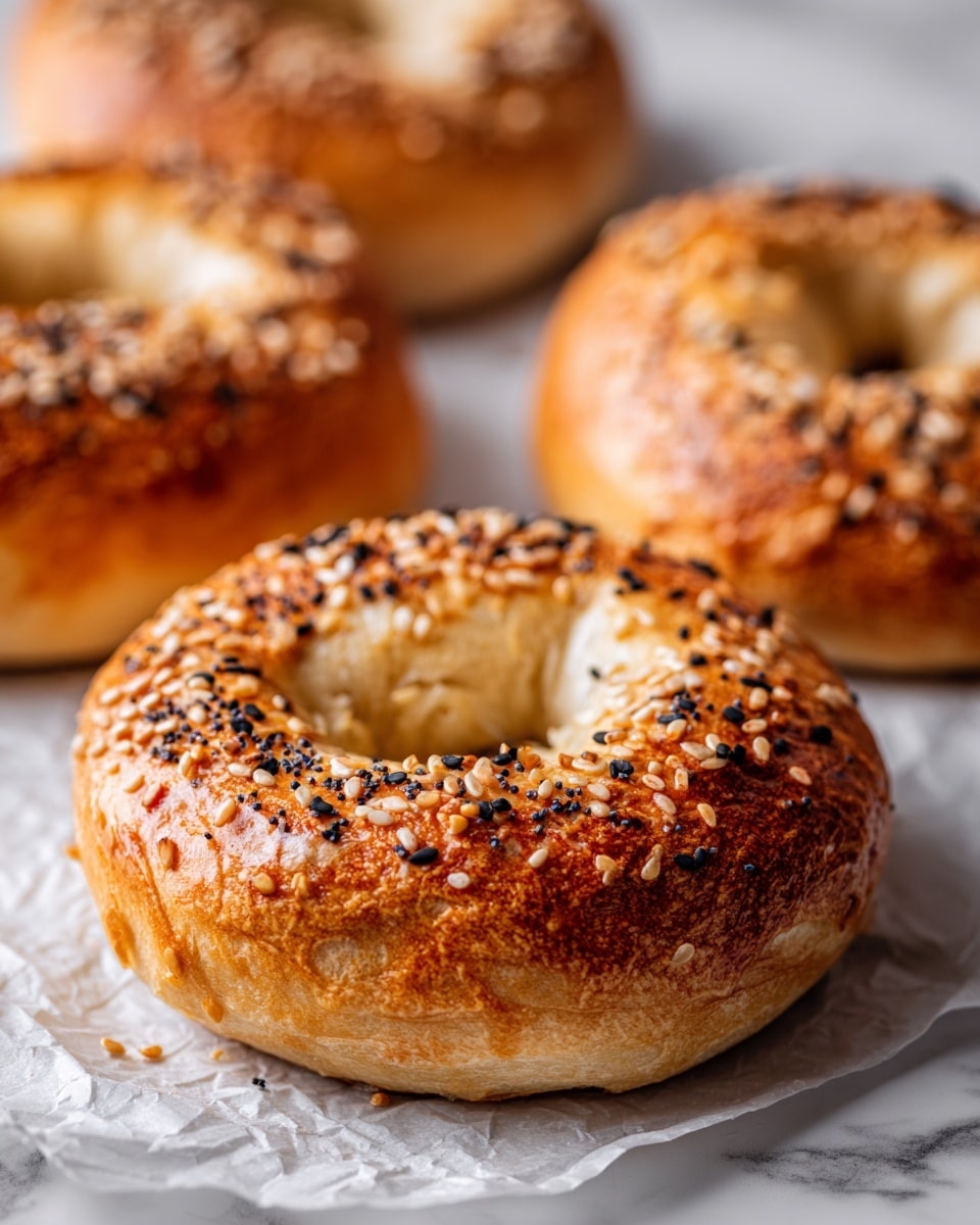 Easy Homemade Greek Yogurt Bagels Recipe 6 Easy Homemade Greek Yogurt Bagels Recipe - Recipe Image
